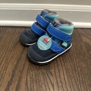 See Kai Run Blue and Black Rain & Snow Boots - Brand New!